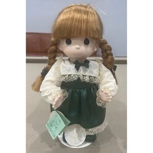 1997 PRECIOUS‎ MOMENTS DOLL # 1449 named Haley 12" Tall 1988 Samual J. Butcher H